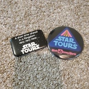 Disney's Star Tours Commemorative pin set